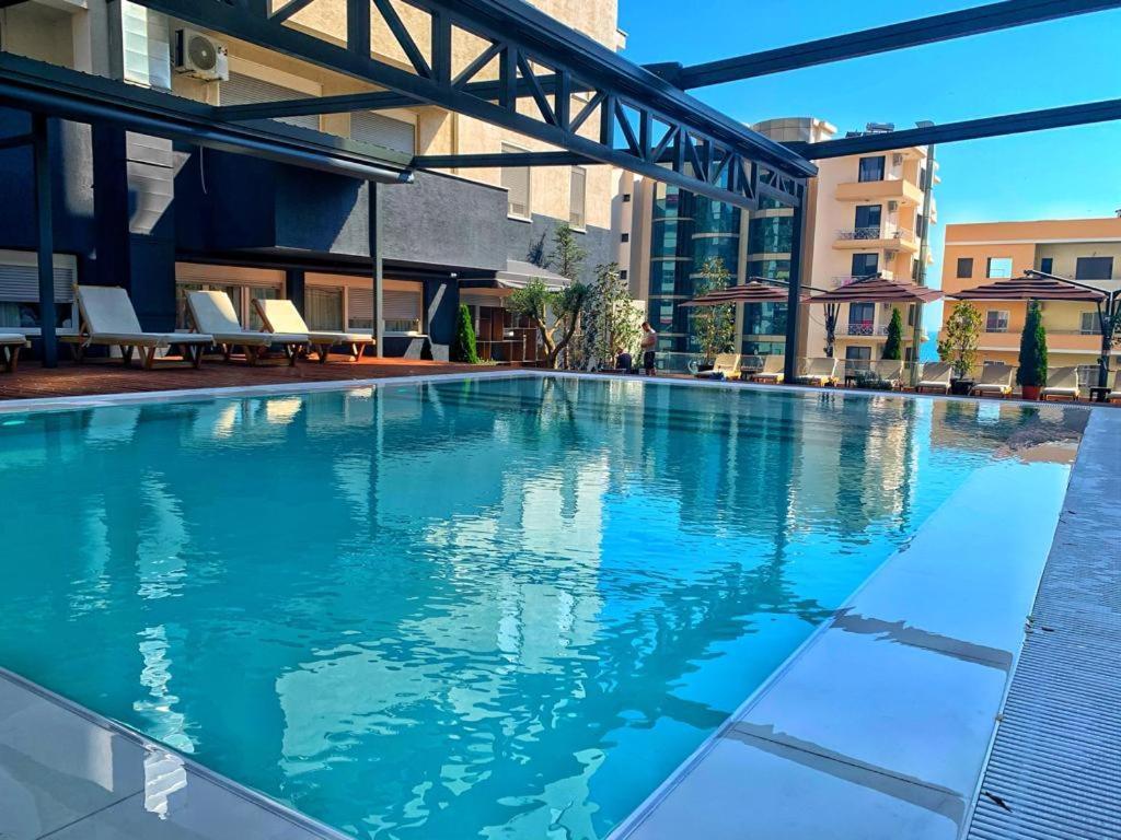 Twin Towers Hotel City & Beach Resort Shëngjin 외부 사진
