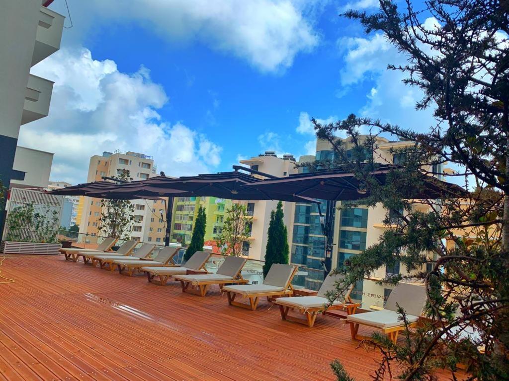 Twin Towers Hotel City & Beach Resort Shëngjin 외부 사진